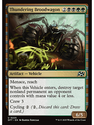 Thundering Broodwagon | Español | NM | DFT