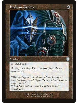 Hedron Archive (Retro Frame) | Inglés | NM | BRC