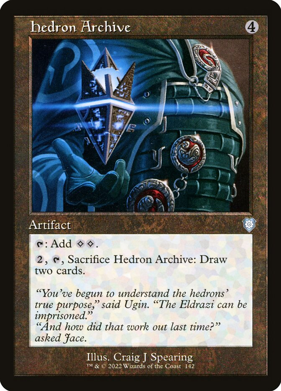 Hedron Archive (Retro Frame) | Inglés | NM | BRC 1