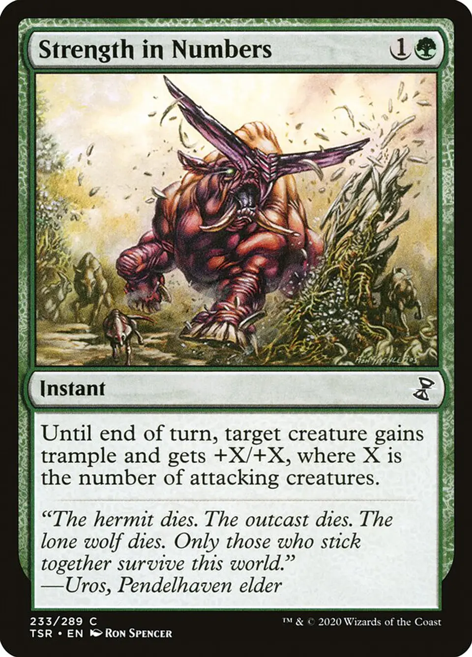 Strength in Numbers | Inglés | NM | TSR 1