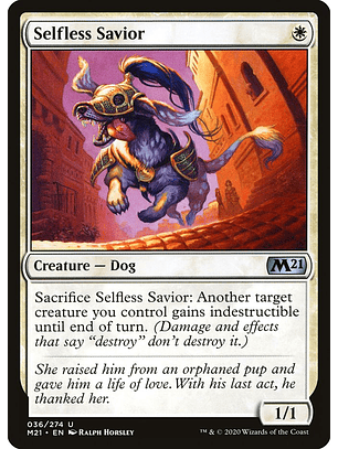 Selfless Savior | Inglés | NM | M21