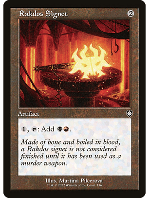 Rakdos Signet (Retro Frame) | Inglés | NM | BRC