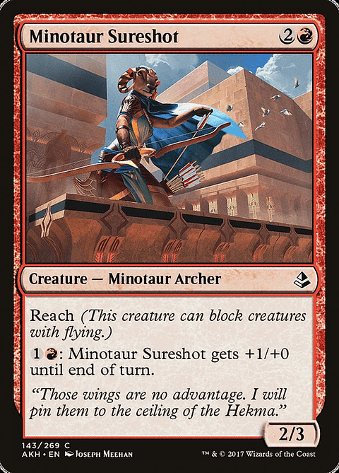 Minotaur Sureshot | Español | NM | AKH