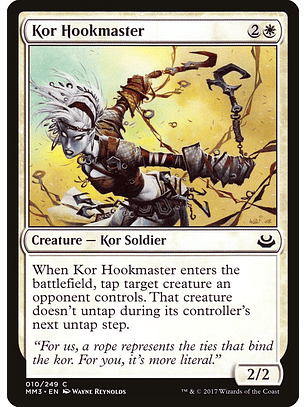 Kor Hookmaster | Inglés | NM | MM3