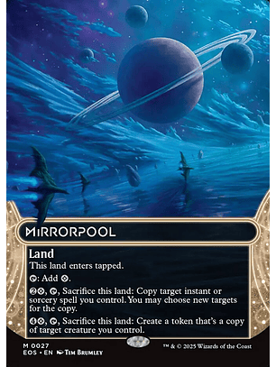 Mirrorpool (Borderless) | Inglés | NM | EOS