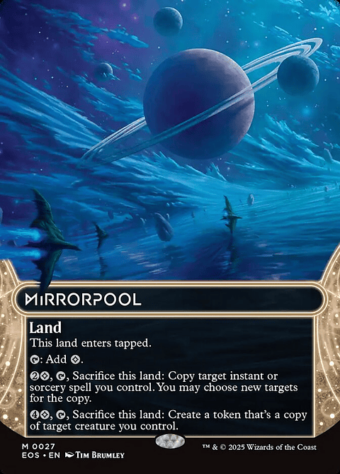 Mirrorpool (Borderless) | Inglés | NM | EOS