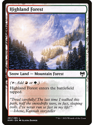 Highland Forest | Inglés | NM | KHM