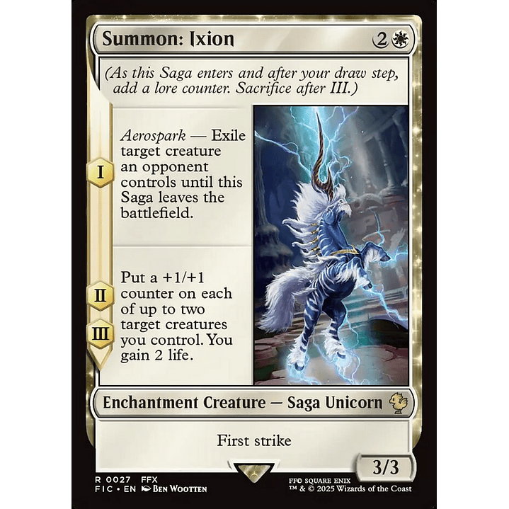 Summon: Ixion (Surge foil) | Inglés | NM | FIC 1