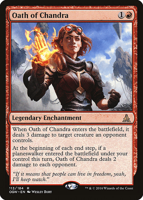 Oath of Chandra | Inglés | NM | OGW