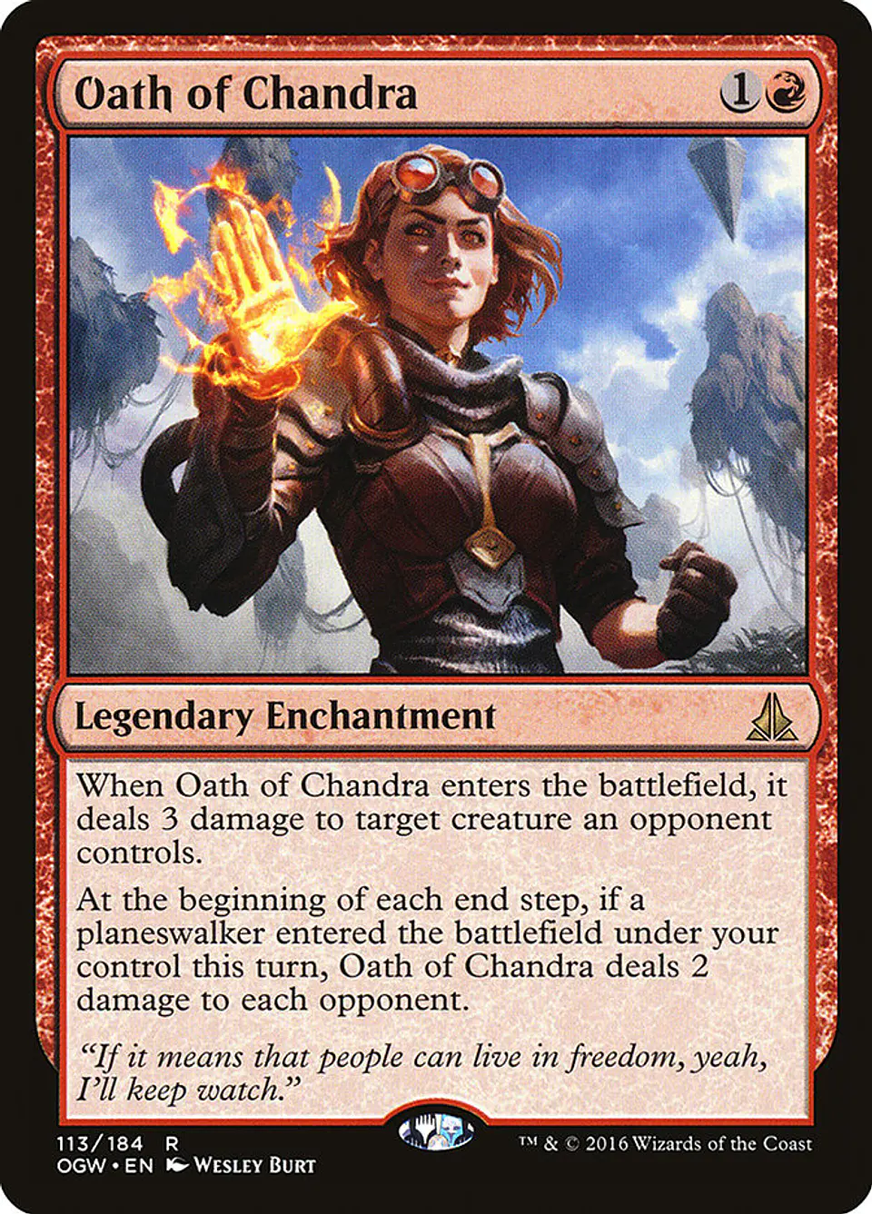 Oath of Chandra | Inglés | NM | OGW 1