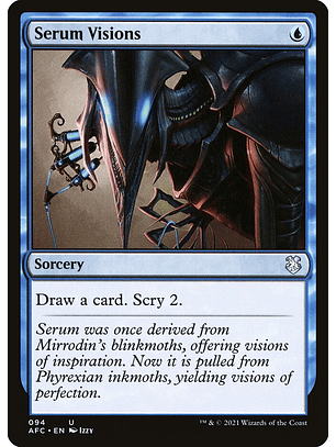 Serum Visions | Inglés | NM | AFC