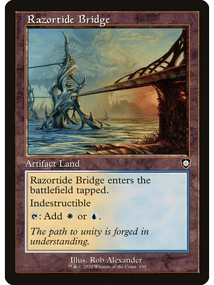 Razortide Bridge (Retro Frame) | Inglés | NM | BRC