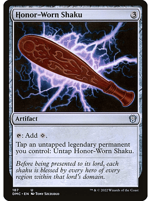 Honor-Worn Shaku | Inglés | NM | DMC