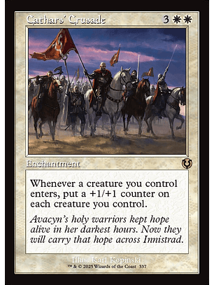 Cathars' Crusade (Retro Frame) | Inglés | NM | INR