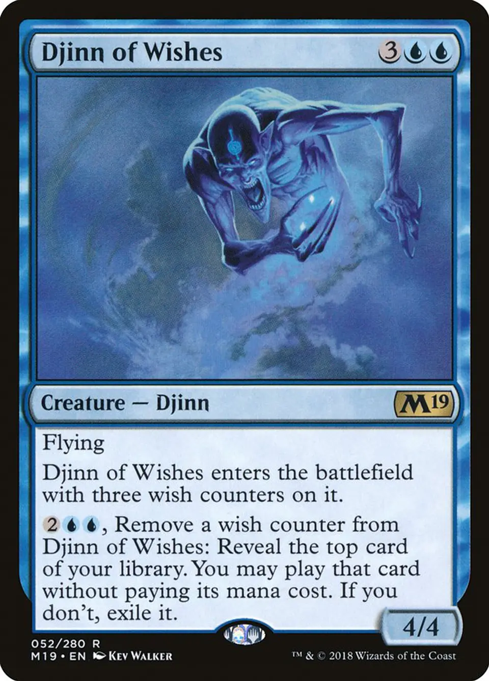 Djinn of Wishes | Español | NM | M19 1