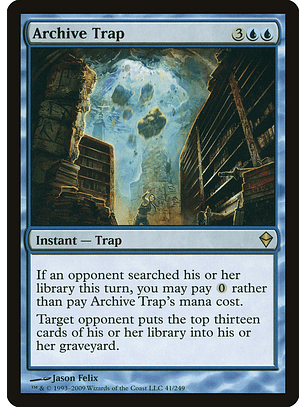 Archive Trap | Inglés | EX | ZEN