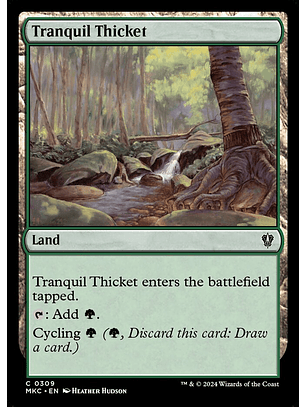 Tranquil Thicket | Inglés | NM | MKC