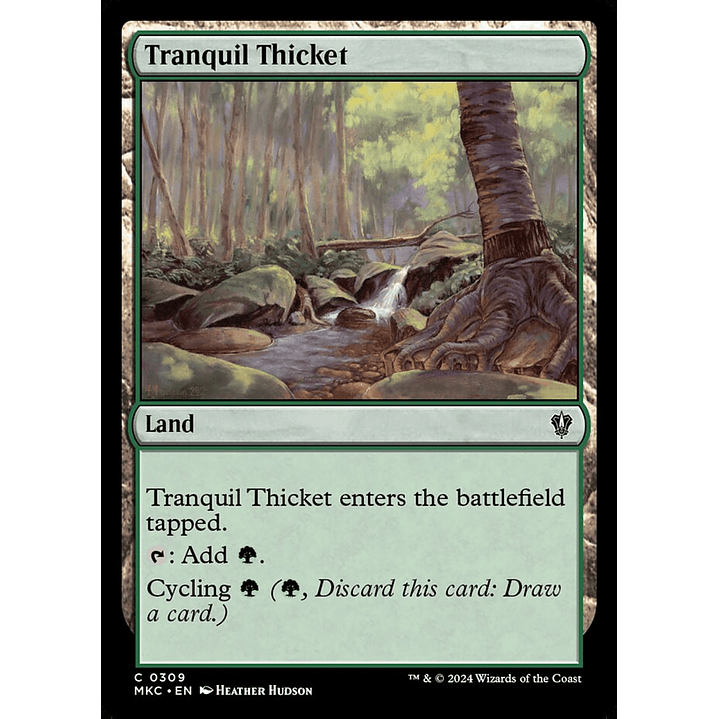 Tranquil Thicket | Inglés | NM | MKC 1
