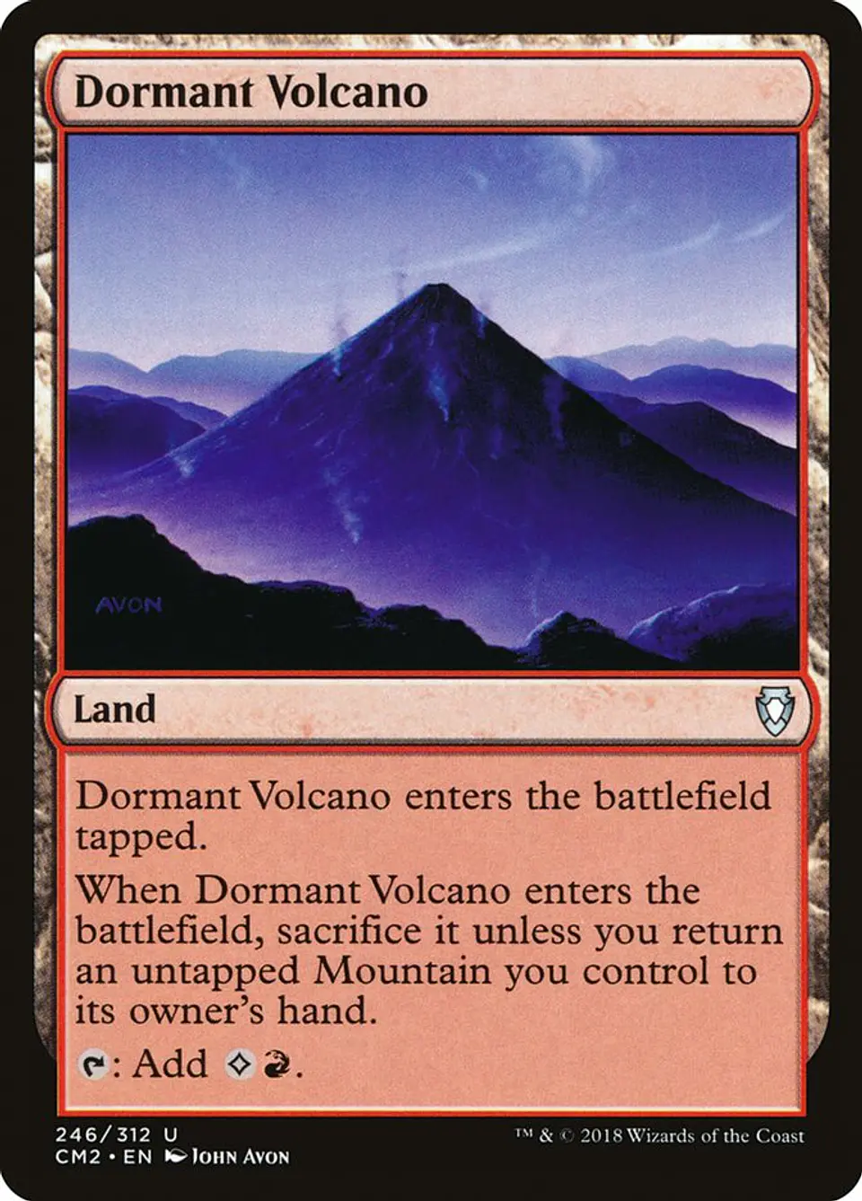 Dormant Volcano | Inglés | NM | CM2 1
