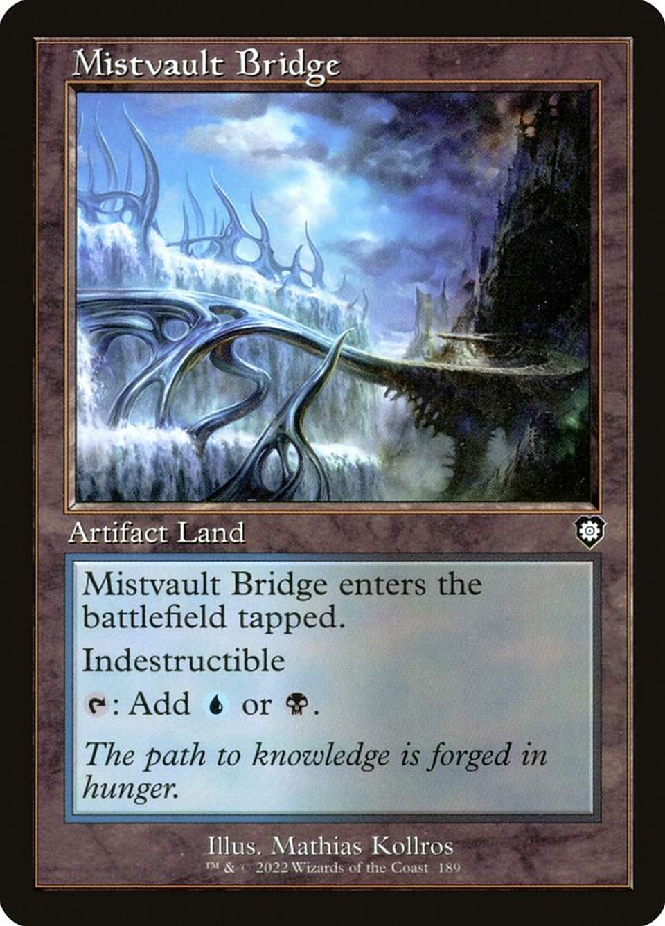Mistvault Bridge (Retro Frame) | Inglés | NM | BRC 1