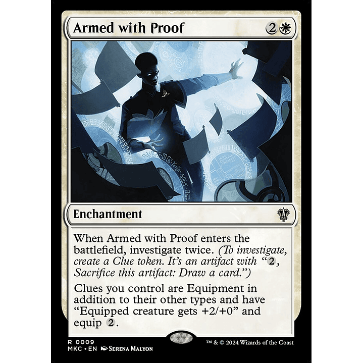 Armed with Proof | Inglés | NM | MKC 1
