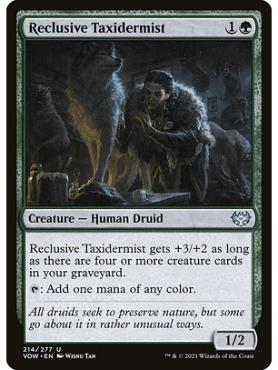 Reclusive Taxidermist | Inglés | NM | VOW