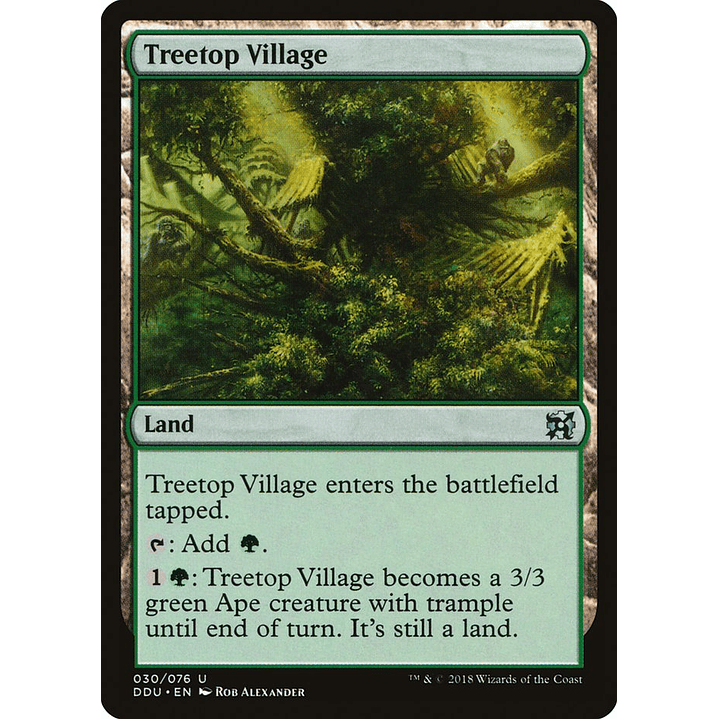 Treetop Village | Inglés | NM | DDU 1