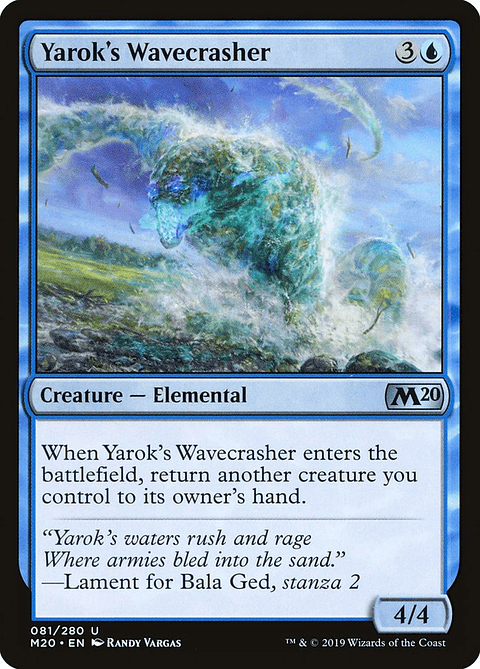 Yarok's Wavecrasher | Inglés | NM | M20