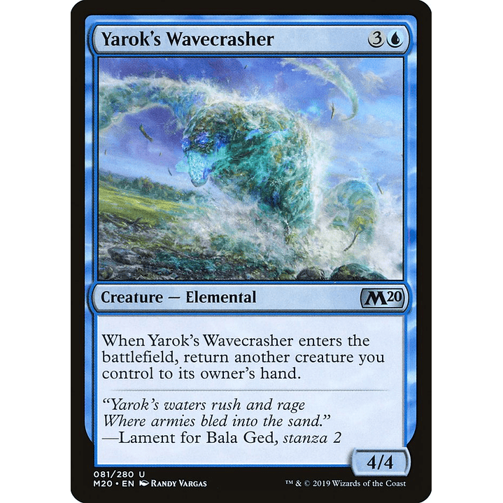 Yarok's Wavecrasher | Inglés | NM | M20 1