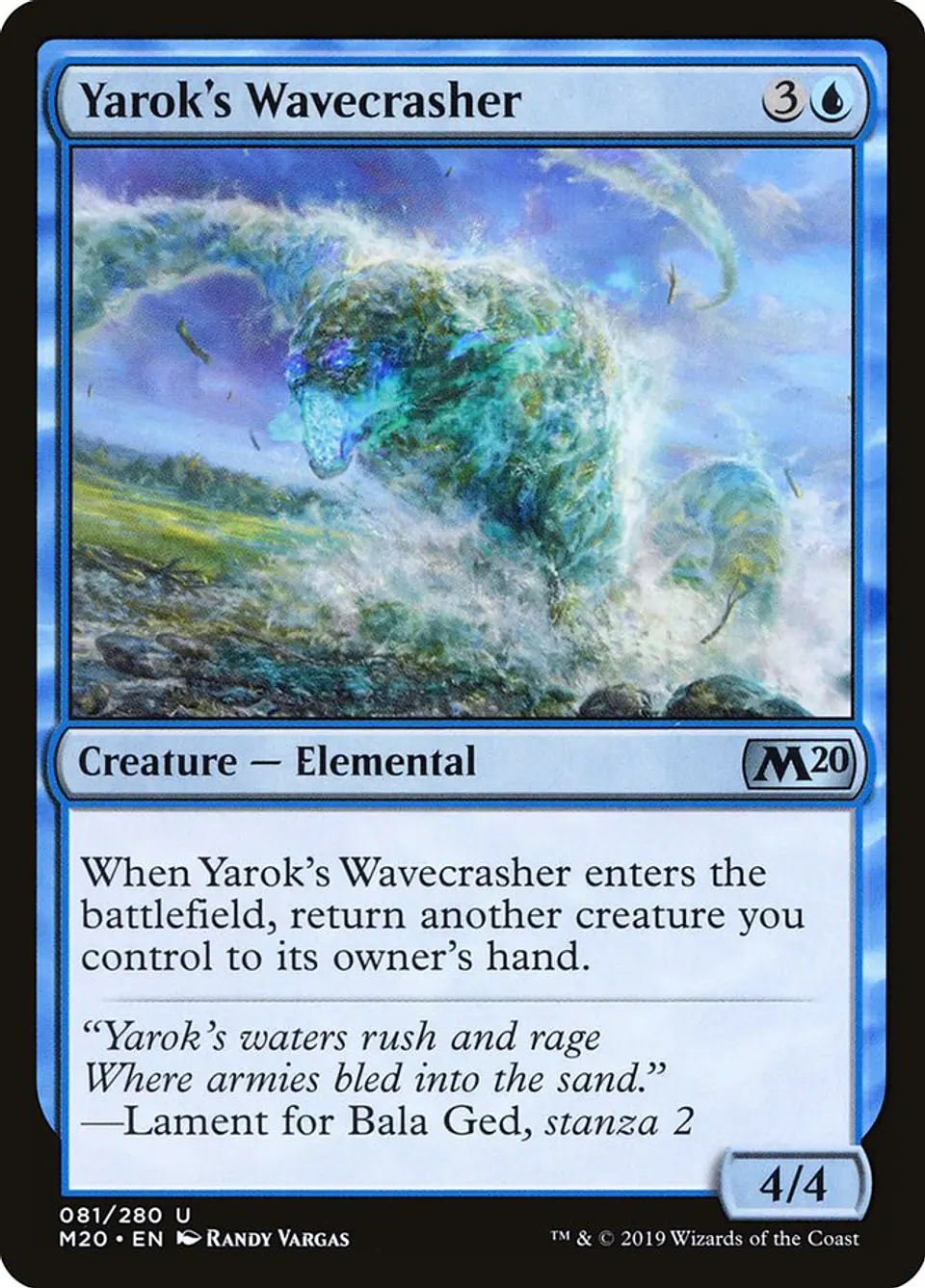 Yarok's Wavecrasher | Inglés | NM | M20 1