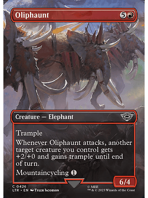 Oliphaunt (Borderless) | Inglés | NM | LTR