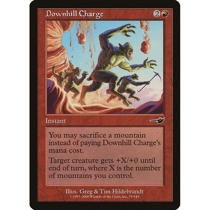 Downhill Charge (Retro Frame) | Inglés | NM | NEM 1