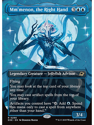 Mm'menon, the Right Hand (Borderless) | Inglés | NM | EOE