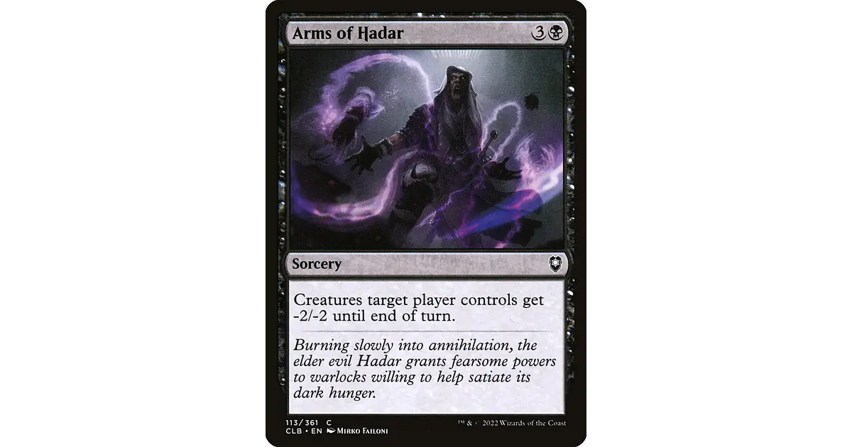 Arms of Hadar | Español | NM | CLB