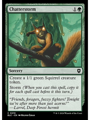 Chatterstorm | Inglés | NM | BLC