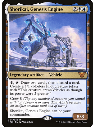 Shorikai, Genesis Engine (foil) | Inglés | EX | NEC