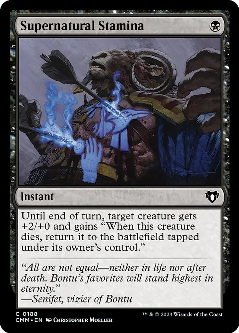 Supernatural Stamina | Inglés | NM | CMM 1