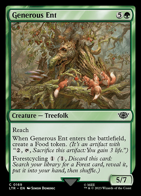 Generous Ent | Inglés | NM | LTR