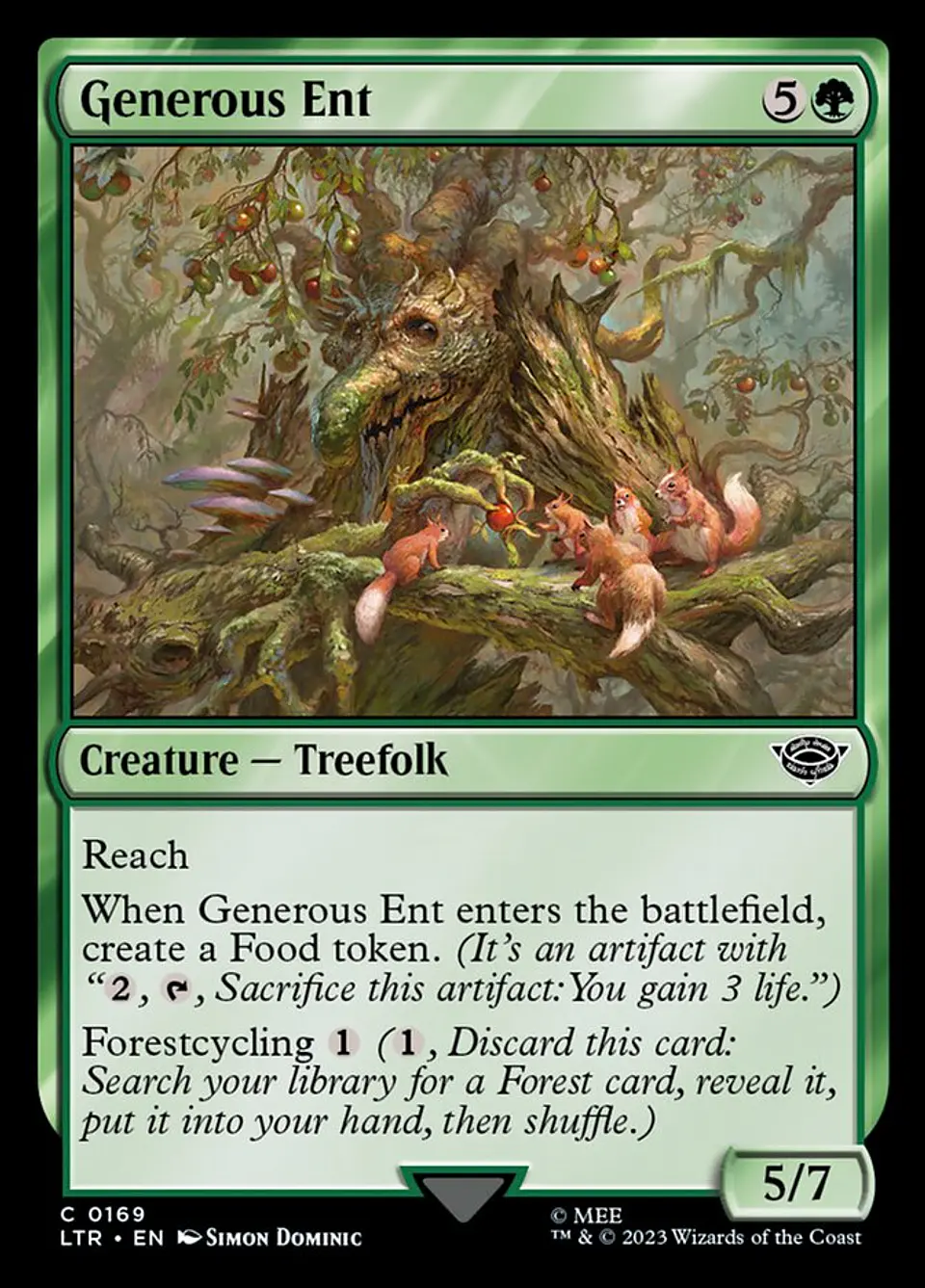 Generous Ent | Inglés | NM | LTR 1