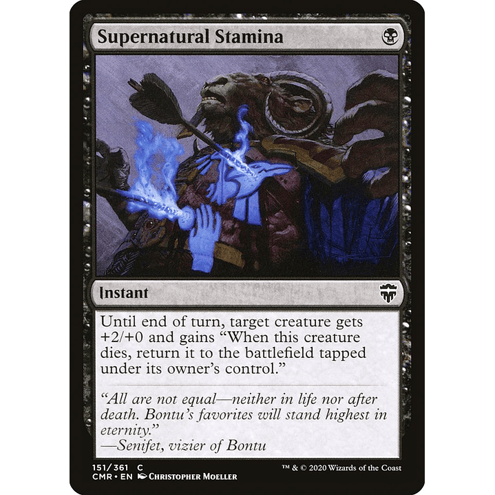 Supernatural Stamina | Inglés | NM | CMR 1
