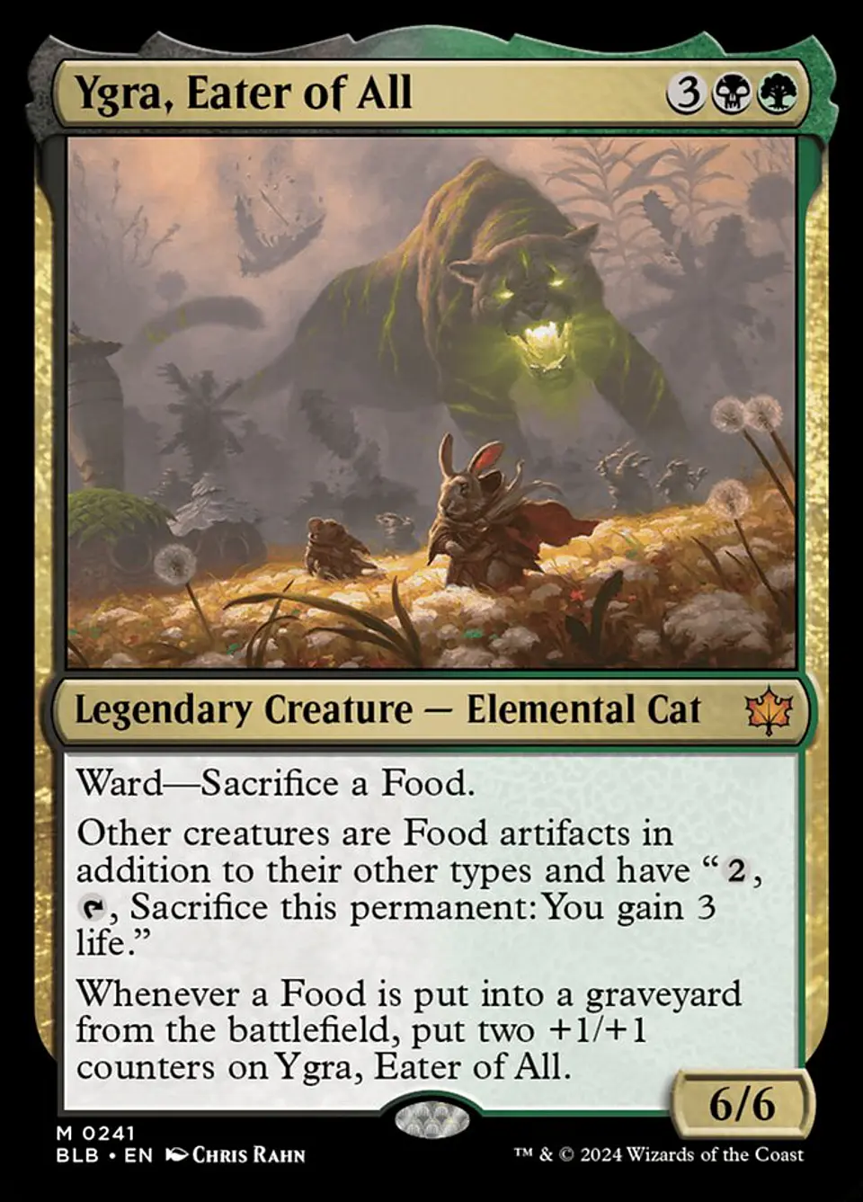 Ygra, Eater of All (foil) | Inglés | NM | BLB 1
