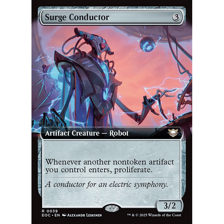Surge Conductor (Extended Art) | Inglés | NM | EOC 1