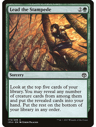 Lead the Stampede | Inglés | NM | IMA