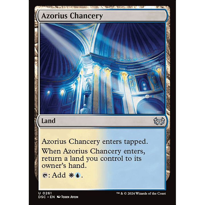Azorius Chancery | Inglés | NM | DSC 1