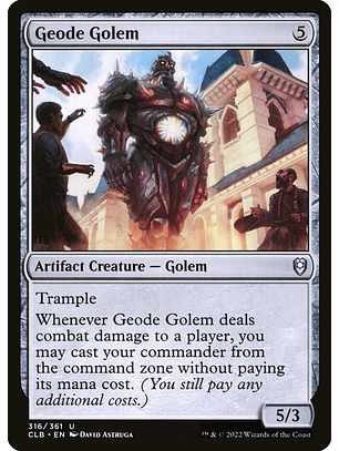 Geode Golem | Inglés | NM | CLB