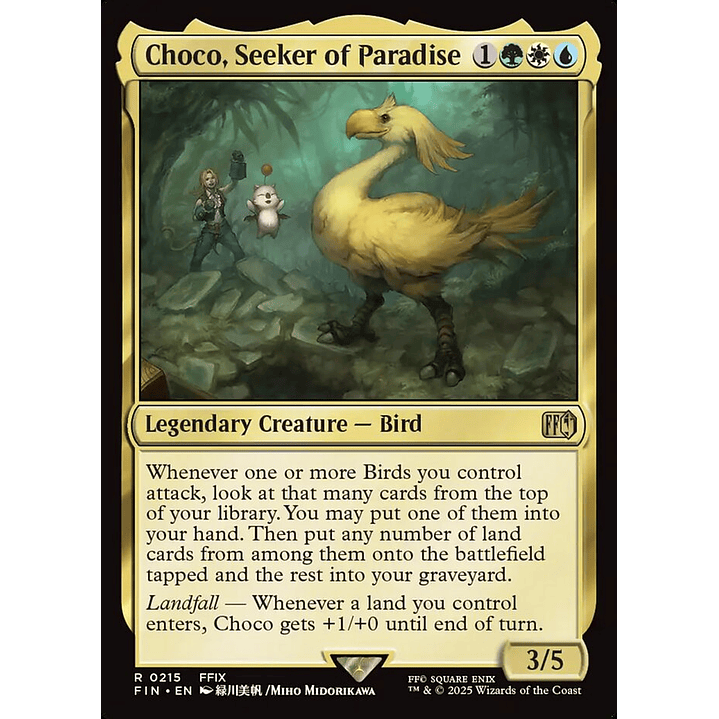 Choco, Seeker of Paradise | Español | NM | FIN 1