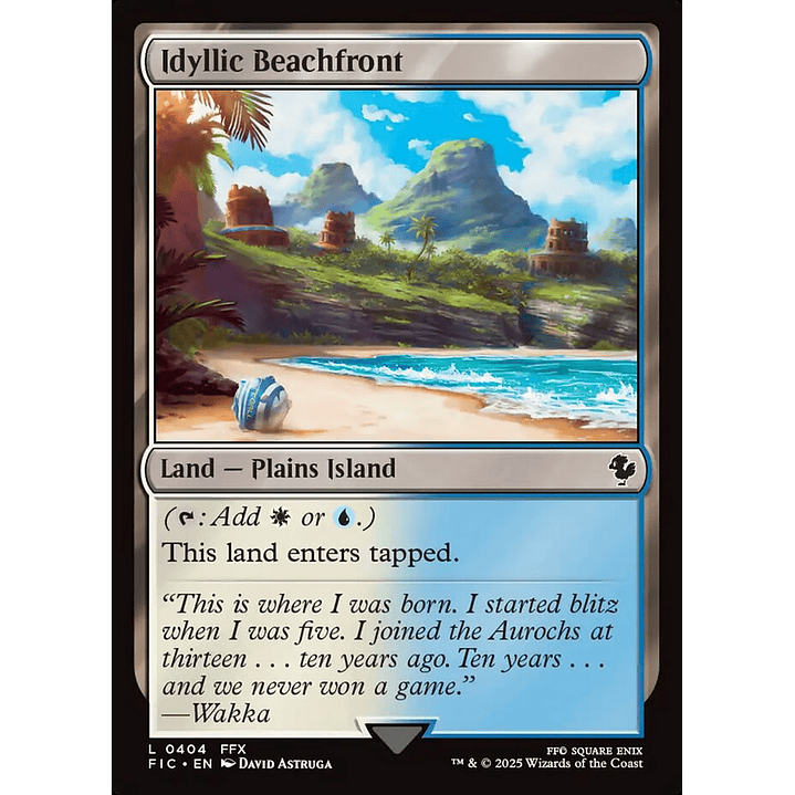 Idyllic Beachfront (Surge foil) | Inglés | NM | FIC 1