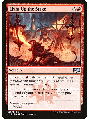 Light Up the Stage | Inglés | NM | RNA