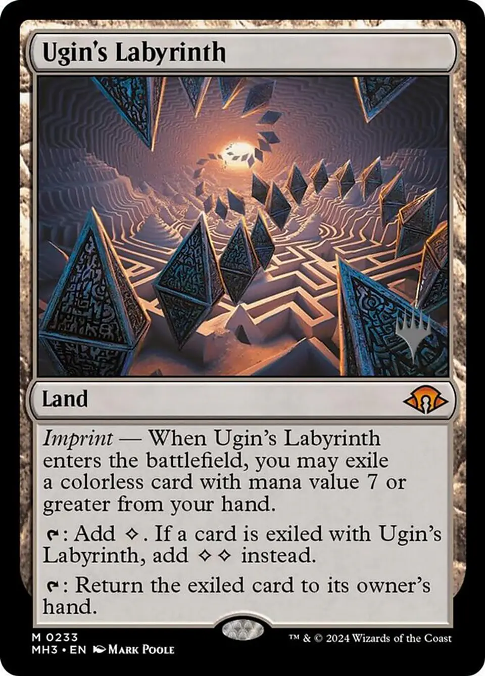 Ugin's Labyrinth (foil) | Inglés | NM | PMH3 1