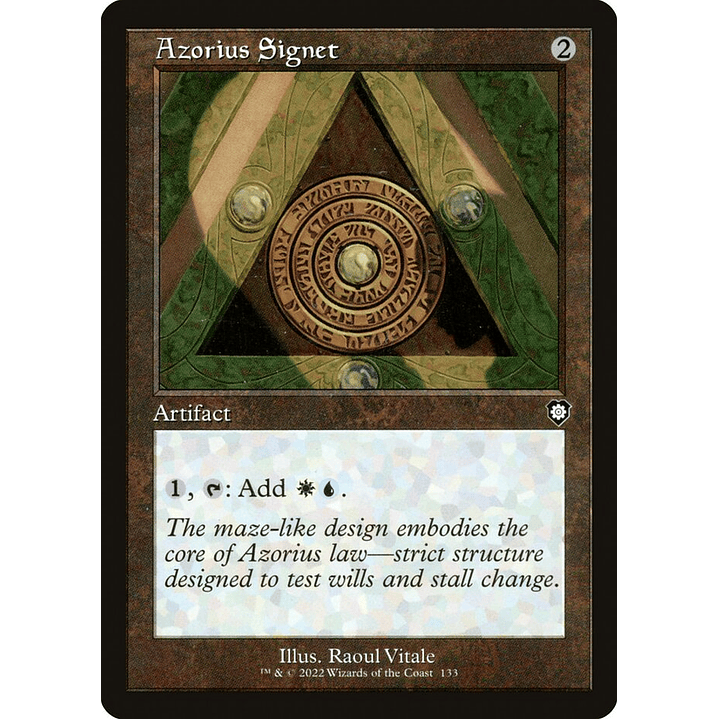 Azorius Signet (Retro Frame) | Inglés | NM | BRC 1